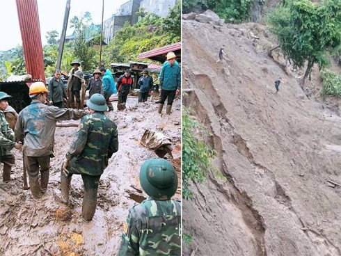 Sạt lở kinh hoàng ở Lai Châu: 12 người chết và mất tích, giao thông tê liệt hoàn toàn