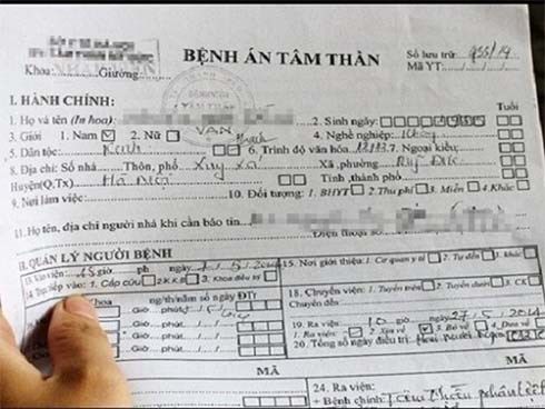 'Đại ca' Hà thành chi 85 triệu 'chạy' bệnh án tâm thần