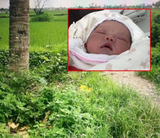 Bé trai sơ sinh còn nguyên dây rốn bị bỏ ở bãi rác sống sót kỳ lạ