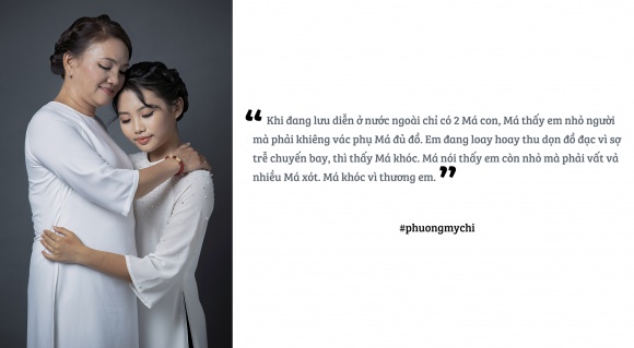 Phương Mỹ Chi hạnh phúc khoe mẹ trong bộ ảnh mừng mùa Vu Lan-3