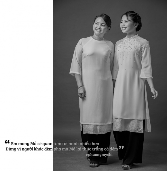 Phương Mỹ Chi hạnh phúc khoe mẹ trong bộ ảnh mừng mùa Vu Lan-2