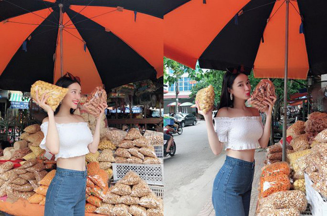 Nhã Phương diện crop top khoe eo thon ngầm phủ nhận tin đồn mang thai-1