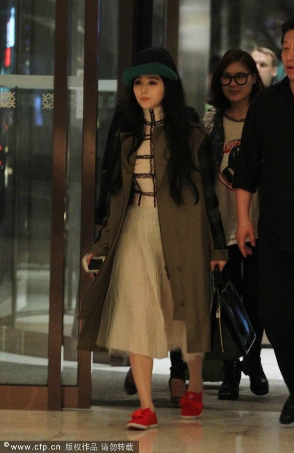 Nào ai ngờ, Phạm Băng Băng nhiều khi cũng lôi thôi, tuềnh toàng như sen-4