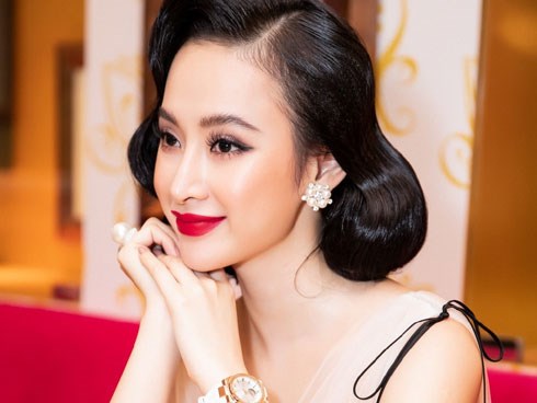 Angela Phương Trinh lăng xê mốt trang điểm cổ điển, kẻ mày bờm sư tử