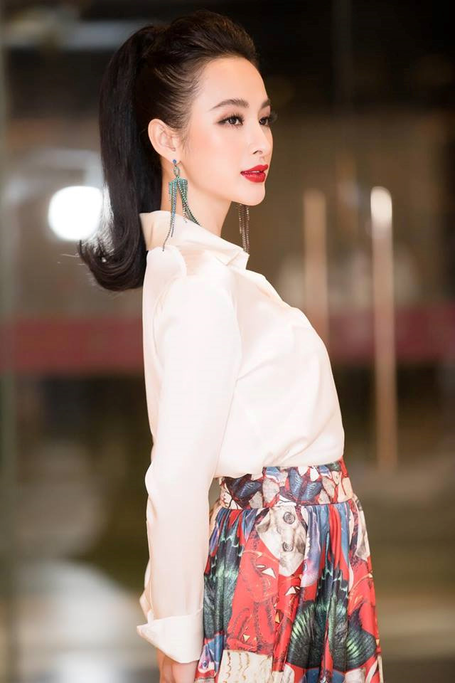 Angela Phương Trinh lÄng xê má»t trang Äiá»m cá» Äiá»n, kẻ mày bá»m sư tá»-5