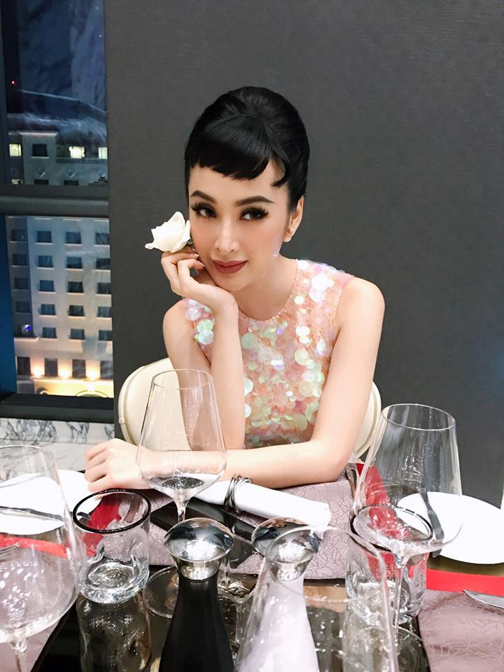 Angela Phương Trinh lăng xê mốt trang điểm cổ điển, kẻ mày bờm sư tử-8