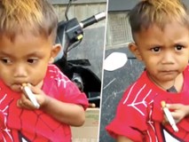 Indonesia: Cậu bé 2 tuổi hút 40 điếu thuốc lá/ngày, thậm chí trở nên hung dữ mất kiểm soát nếu thiếu nicotine Indonesia: Cậu bé 2 tuổi hút 40 điếu thuốc lá/ngày, thậm chí trở nên hung dữ mất kiểm soát nếu thiếu nicotine