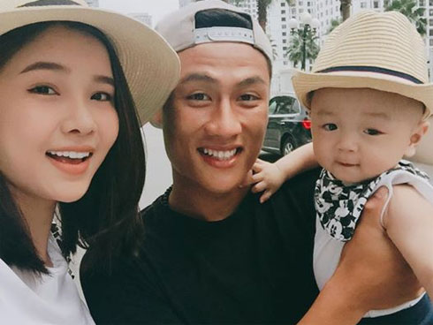 Vợ chồng Mạc Hồng Quân và Kỳ Hân rạng rỡ trong ngày sinh nhật con trai tròn 2 tuổi-8