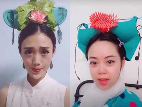Rảnh rỗi chờ tập mới Diên Hi Công Lược, fan chế hàng loạt kiểu đầu cổ trang cực kỳ bá đạo