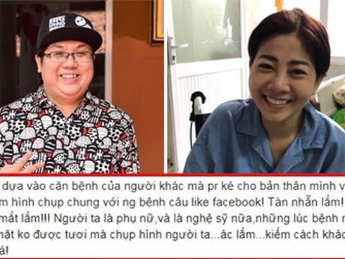Loạt sao Việt đến thăm Mai Phương, Gia Bảo  phát ngôn sốc: 'Xin đừng dựa vào căn bệnh của người khác mà PR ké cho bản thân mình'