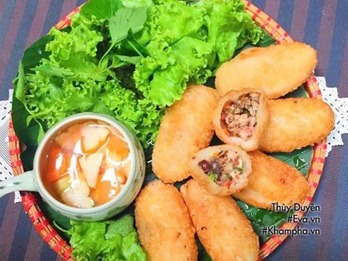 Cách làm bánh rán mặn giòn ngon chuẩn vị, cứ xong cái nào ăn hết bay cái đó