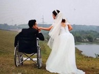 Cô gái kết hôn với anh chàng cụt chân nhờ Facebook: 'Nếu chọn lại, tôi vẫn sẽ chọn anh'