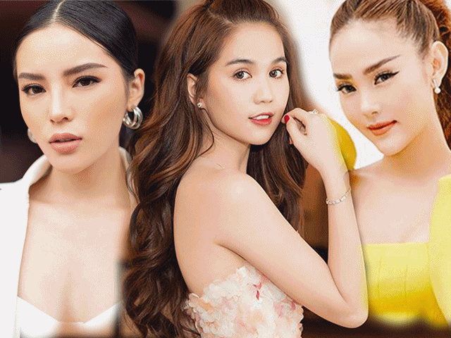 Tìm điểm khác nhau giữa lối trang điểm ngày thường và đi tiệc của Phạm Hương, Hà Hồ, Ngọc Trinh