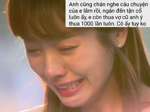 Vợ mang thai khóc cạn nước mắt khi nghe chồng tuyên bố thua “1000 lần vợ cũ”