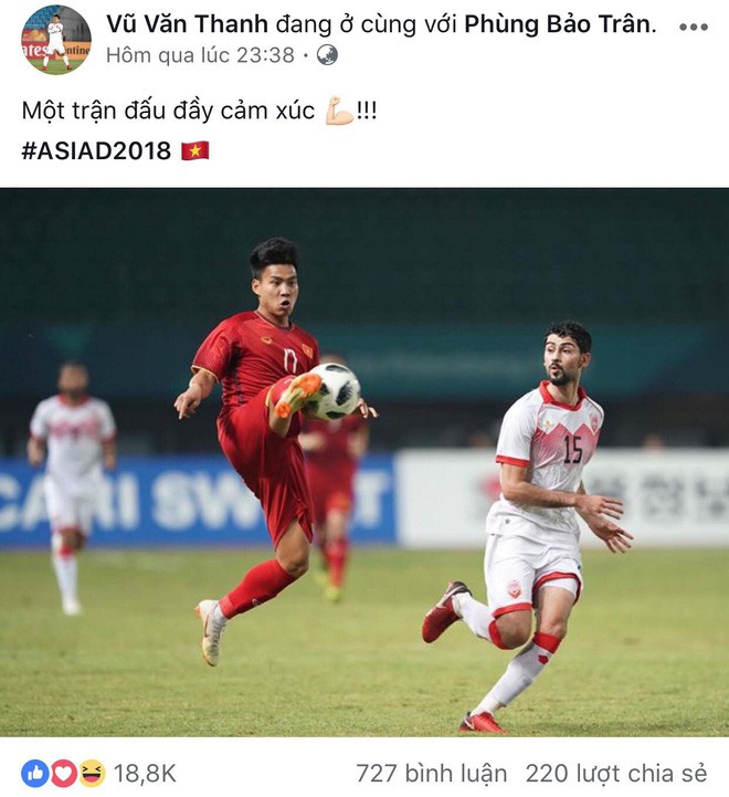 Đá bóng thì giỏi nhưng viết status có mấy chữ mà Văn Thanh phải sửa đến tận 9 lần đấy!-2