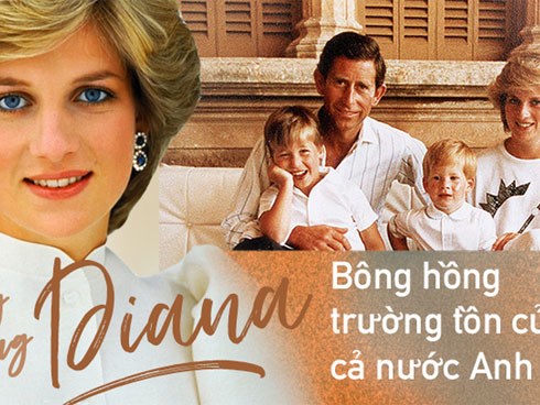 Công nương Diana: Tiếc cho cuộc đời lừng lẫy của bông hồng nước Anh, thất bại trong hôn nhân nhưng nguyện dành cả cuộc đời hết lòng vì con cái