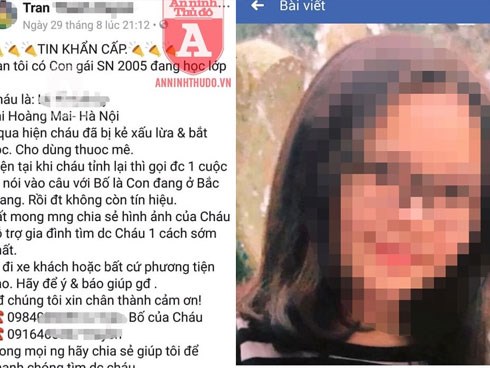 Nóng: Không có sự việc nữ sinh lớp 8 bị