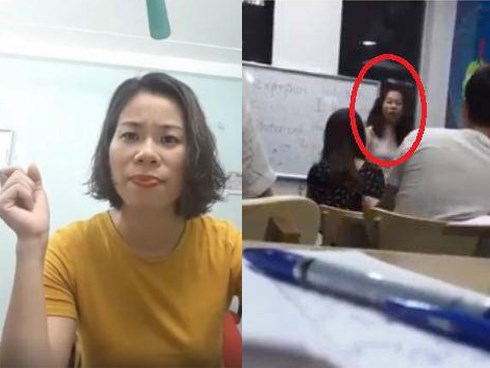 Cô giáo dạy tiếng Anh chửi học viên là