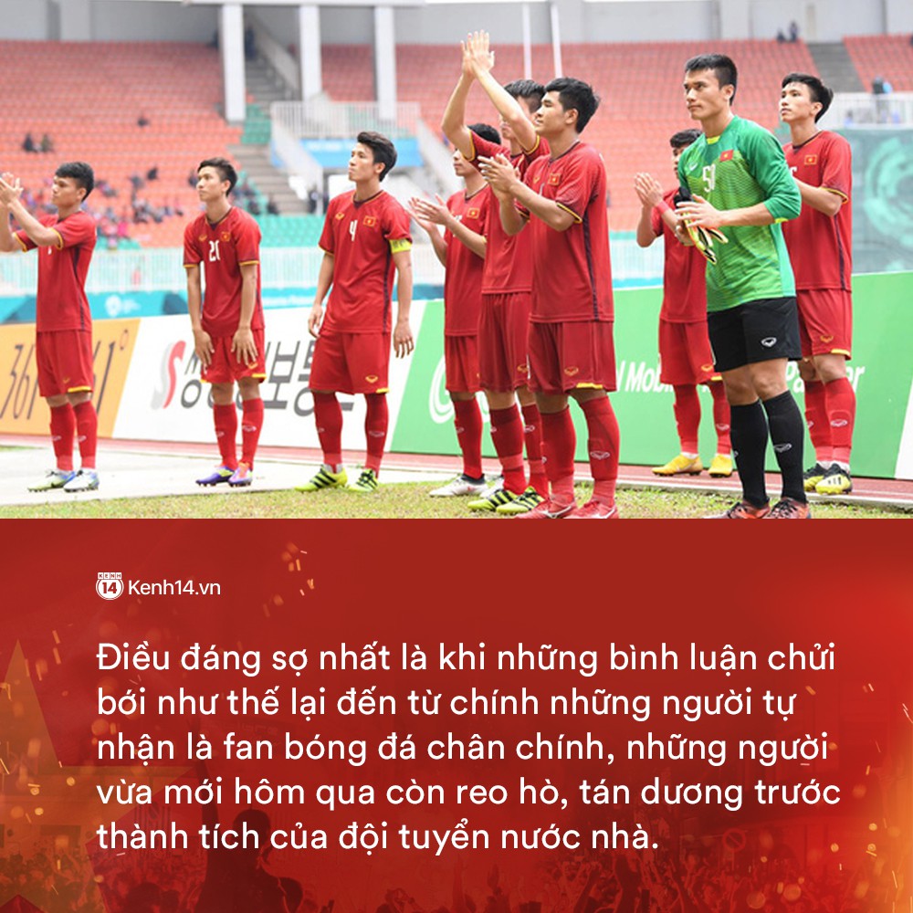 Bão comment chửi bới tấn công” cầu thủ và HLV Olympic Việt Nam: Đừng nhân danh tình yêu bóng đá để bao biện cho cơn phẫn nộ ấu trĩ!-1