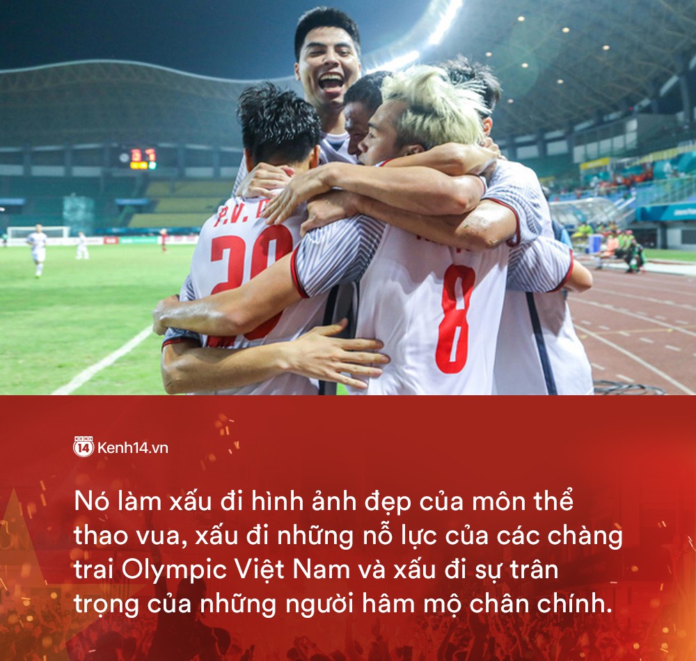 Bão comment chửi bới tấn công” cầu thủ và HLV Olympic Việt Nam: Đừng nhân danh tình yêu bóng đá để bao biện cho cơn phẫn nộ ấu trĩ!-7