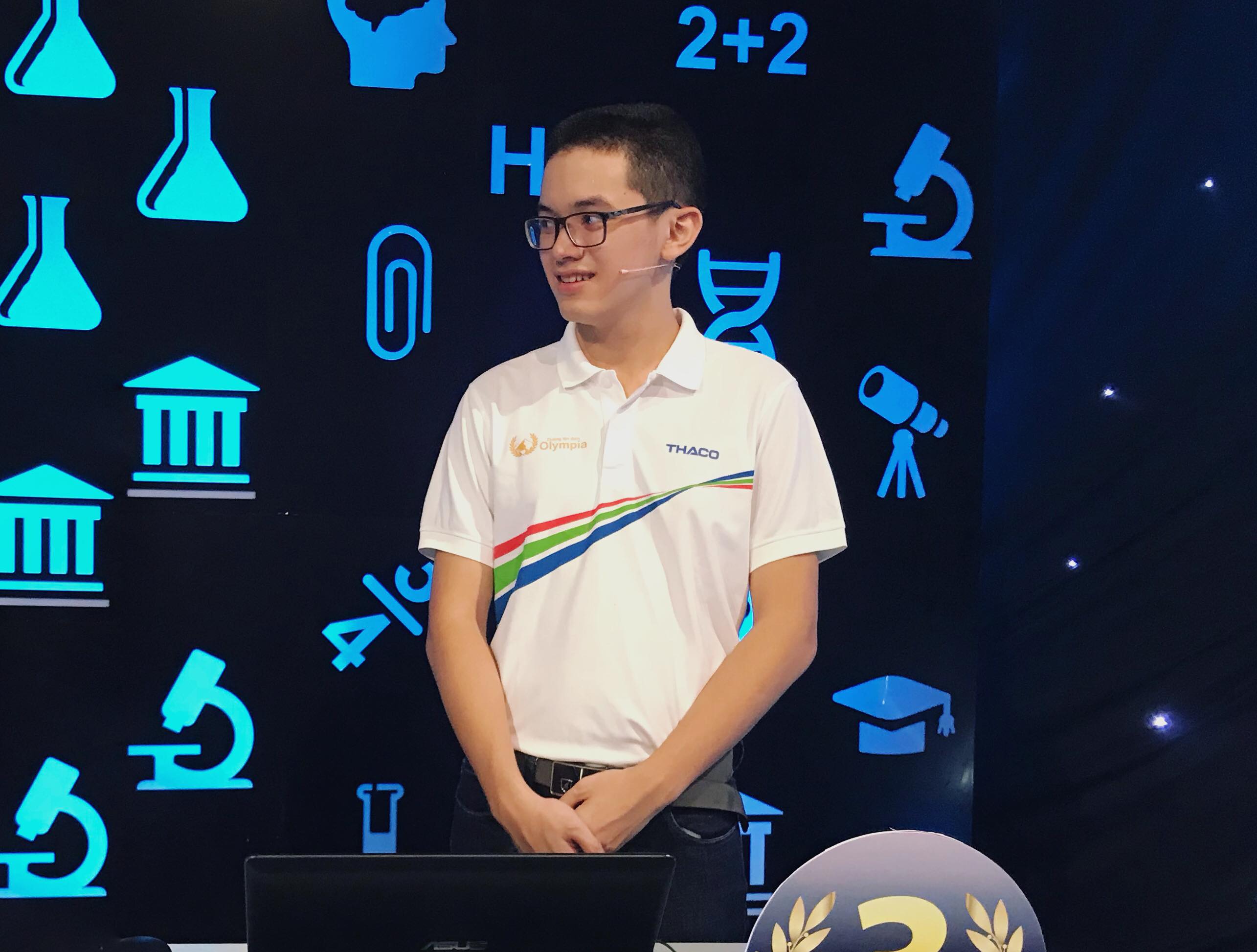 Trực tiếp: Hoàng Cường vô địch Đường lên đỉnh Olympia 2018-6