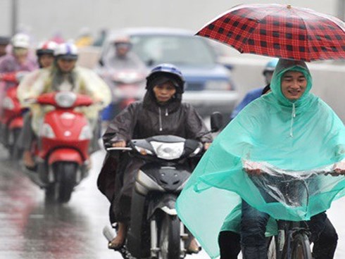 Không khí lạnh tràn xuống từ ngày mai, Bắc bộ nhiệt độ thấp nhất 19 độ, mưa dông mạnh