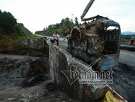 Xe bồn nổ như bom: Chốt chặn ngày đêm cao tốc HN-Lào Cai