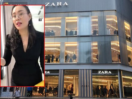 Người phụ nữ giận dữ khi bị kiểm tra túi xách vì cửa từ kêu, đại diện Zara Hà Nội lên tiếng