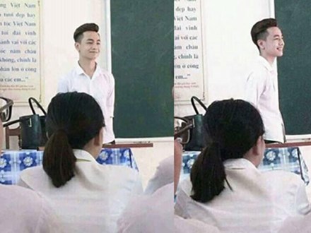 Đẹp xuất thần khi đứng lớp, trợ giảng tiếng Hàn bị 