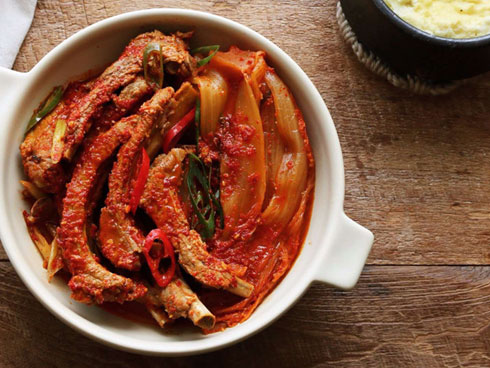 Cuối tuần se lạnh làm ngay nồi canh kim chi, vừa ăn vừa xuýt xoa thật thích-2