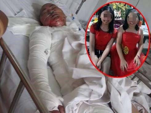 Vụ 2 bé gái bị người tình của mẹ thiêu chết: Lời tuyên bố khủng khiếp của gã côn đồ