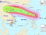 Siêu bão Mangkhut bán kính ảnh hưởng cực rộng, Hà Nội ra công điện hoả tốc ứng phó