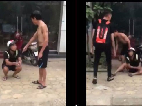 Bị đánh bầm dập vì