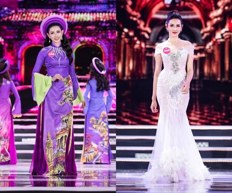 Vẻ đẹp nóng bỏng của Top 5 Hoa hậu Việt Nam 2018-10