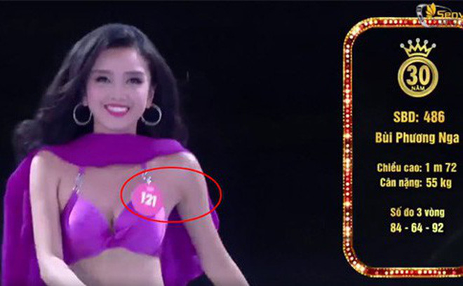 Sạn bất ngờ trong phần thi bikini của chung kết Hoa hậu Việt Nam 2018-1