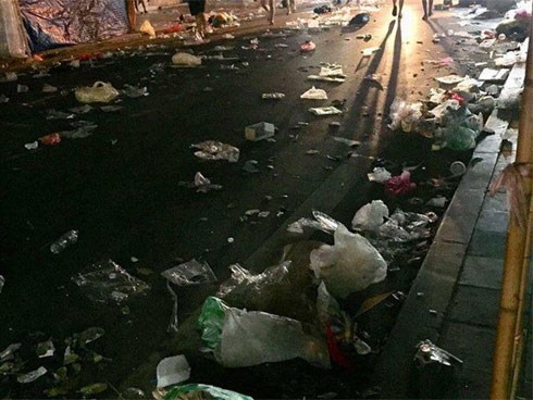 Hình ảnh Hà Nội bị