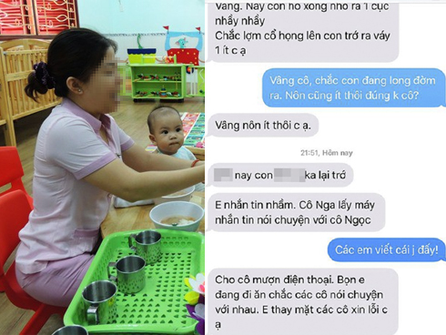 Bức ảnh bữa trưa vội vã, vừa ăn vừa bế trẻ của cô giáo mầm non gây xúc động, thực tế còn khắc nghiệt hơn-2