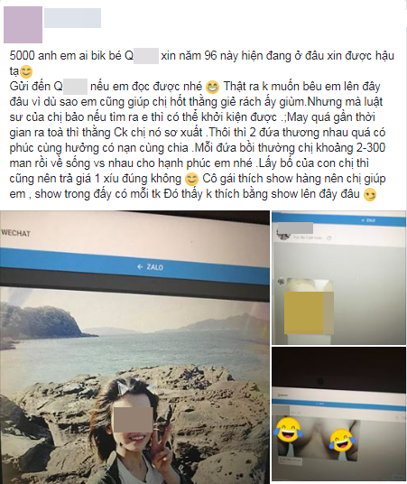 Bắt quả tang gái lạ gửi ảnh khỏa thân cho chồng, vợ Việt tại Nhật sốc nặng, nhờ chị em truy tìm cô gái thích làm người thứ 3-1