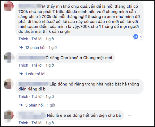 Kể xấu người nhà chồng bủn xỉn không chịu chi vài trăm nghìn tiền điện, nàng dâu bị chị em phán một câu sượng mặt”-2