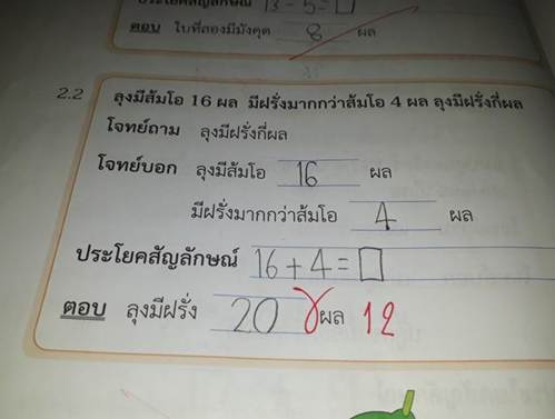 Chấm bài toán 12+8=20 là sai, cô giáo trẻ gây tranh cãi gay gắt trên MXH-2