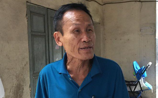 Ông Hiệp khùng nói từ hôm cháy nhà bị đuổi đánh 3 lần đến rách da tai, chảy máu-1