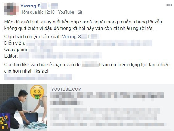 Giả vờ đánh rơi vali đựng 3 tỷ đồng, nhóm bạn trẻ mất luôn 100 triệu vì sự cố không tưởng-2