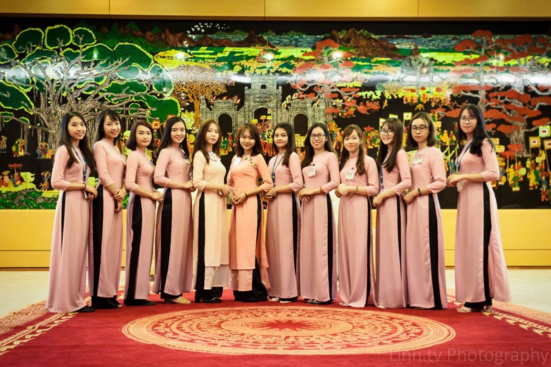 Dàn trai xinh gái đẹp của câu lạc bộ hot nhất Vịnh Bắc Bộ ở Học viện Ngoại giao-9