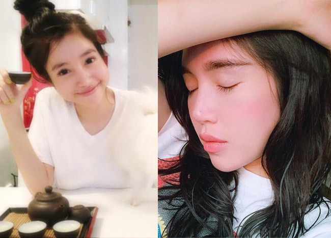 Elly Trần tự tin với gương mặt không hù chết người đàn ông nằm cạnh-5