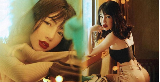 Elly Trần tự tin với gương mặt không hù chết người đàn ông nằm cạnh-7