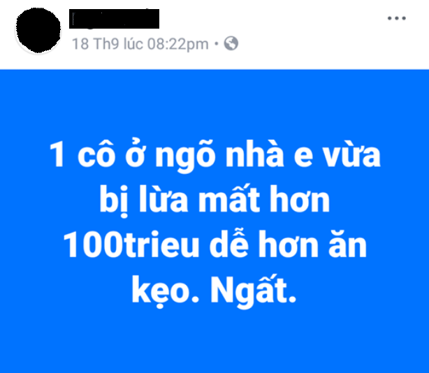 Màn kịch tinh vi khiến người phụ nữ thôn quê bị lừa 100 triệu-5