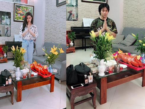 Tim và Trương Quỳnh Anh bị bắt gặp đeo khẩu trang che mặt cùng đưa con đi chơi-6