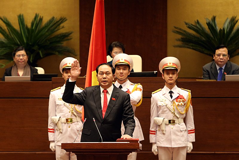 Những hình ảnh khó quên về Chủ tịch nước Trần Đại Quang-1