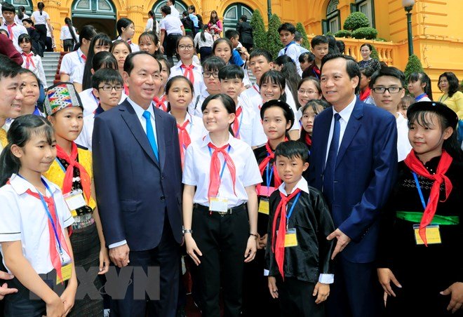 Những hình ảnh khó quên về Chủ tịch nước Trần Đại Quang-11