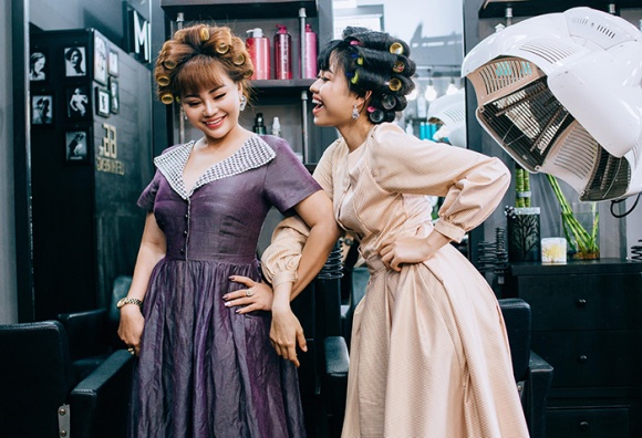 Mẹ con Lê Giang - Lê Lộc chân chất đôn hậu trong những khoảnh khắc đời thường-3